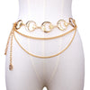 Classic Style Sun Moon Alloy Women'S Chain Belts