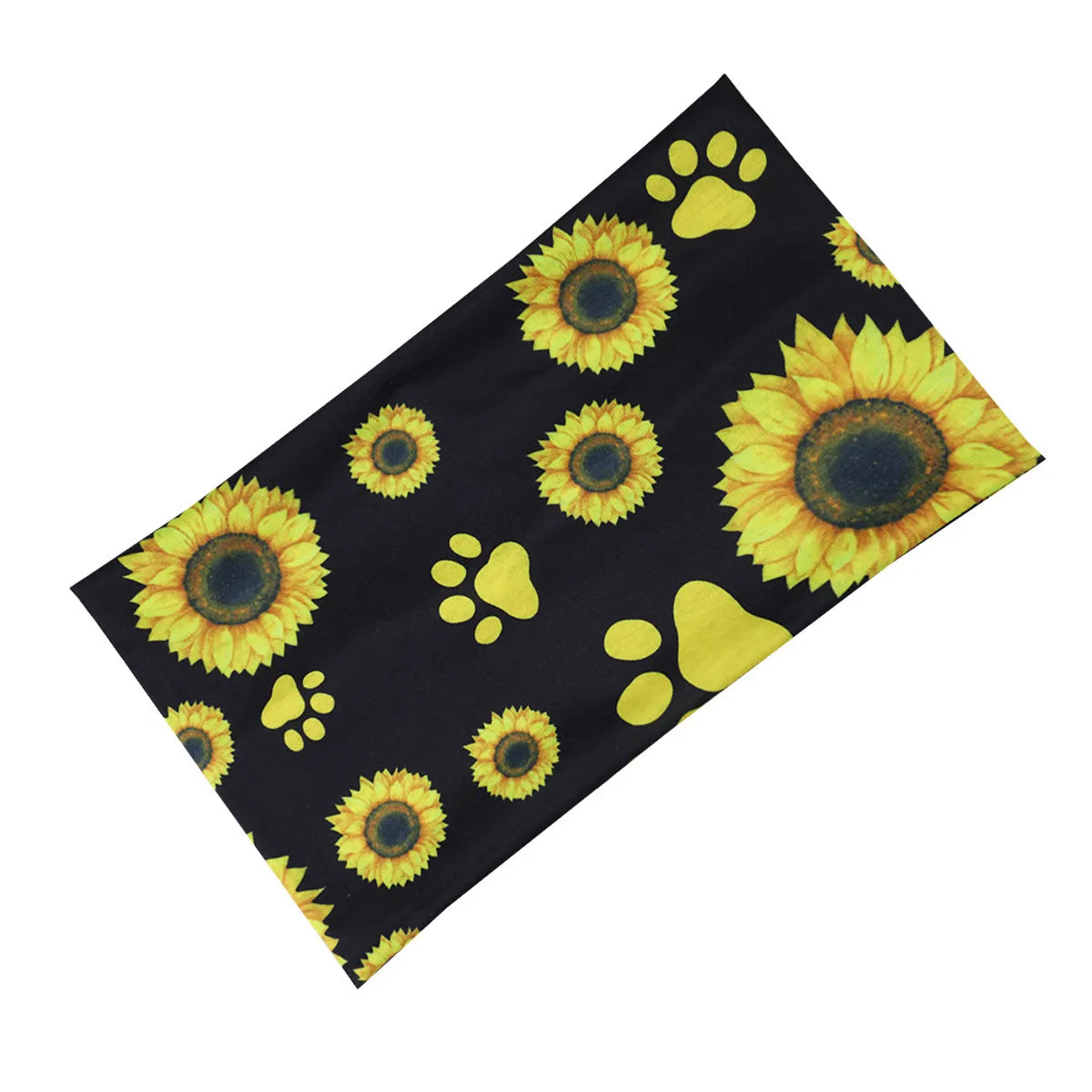 Classic Style Sunflower Colorful Butterfly Cloth Hair Band