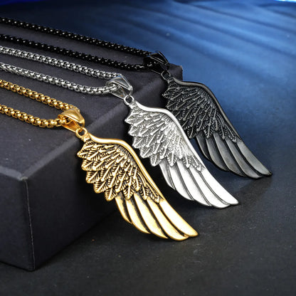 Classic Style Wings Stainless Steel None 18K Gold Plated Rhodium Plated Women'S