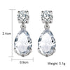 Classic Water Drop Earrings Wholesale Zircon High Quality Ladies Exquisite Earrings