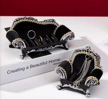 Classical Sofa Resin Jewelry Rack