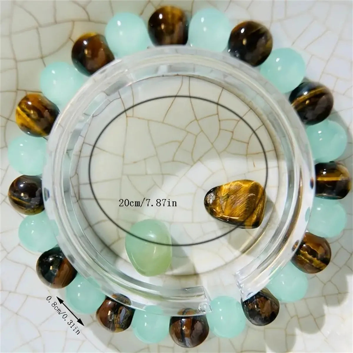 Classical Vacation Round Natural Stone Natural Stone Wholesale Bracelets