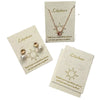 Classy Jewelry Storage Display Card For Pearl Earrings Hairpin Ring With Hot Stamping Logo Made Of Paper Cardboard