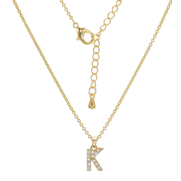 Clavicle Necklace Ecofriendly Brass With Letters Numbers Text Pattern And Diamond Styling