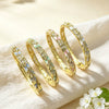 Cloisonné Willow Leaf Bracelet With Colorful Shaded Buckle Slim Floralinspired Plated Jewelry Accessory