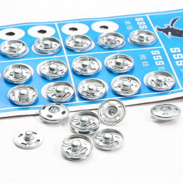 Clothing Accessories Metal Dark Buckle Iron Snaps Handmade