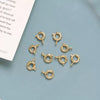 Coated Metal Spring Buckle Hanging Connection Tail Buckle Diy Handmade Jewelry Necklace Pendant Accessories