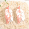 Colorful Floral Leaf Stud Earrings For Women Fashion Plated Iron Flower Jewelry With Stainless Steel Posts Wholesale