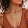 Colorful Resin Letter Pendant Necklace For Women With Gold Tone Stainless Steel Choker Chain Electroplated Light Luxury Style