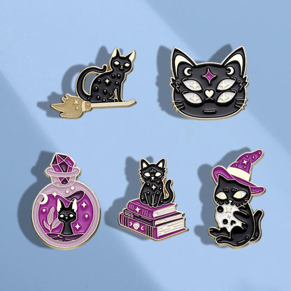 Commute Cat Zinc Alloy Plating Unisex Brooches