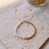 Commute Round Freshwater Pearl Shell Copper Knitting Women'S Bracelets
