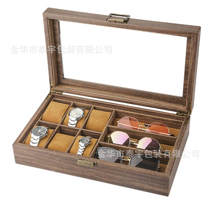 Commute Solid Color Wood Jewelry Boxes