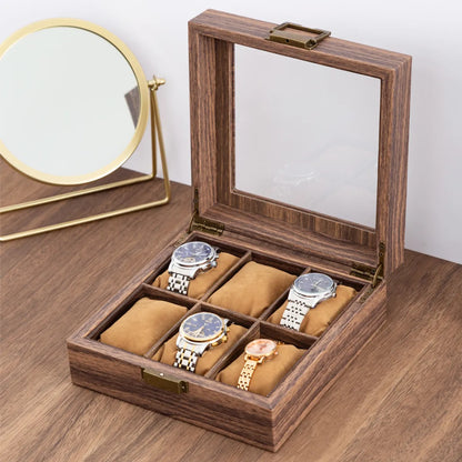 Commute Solid Color Wood Jewelry Boxes