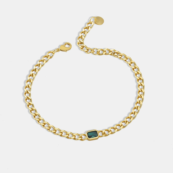 Commuter Bracelet Copper Geometric Style