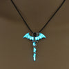 Cool Style Bat Alloy Luminous Alloy Unisex Pendant Necklace 1 Piece