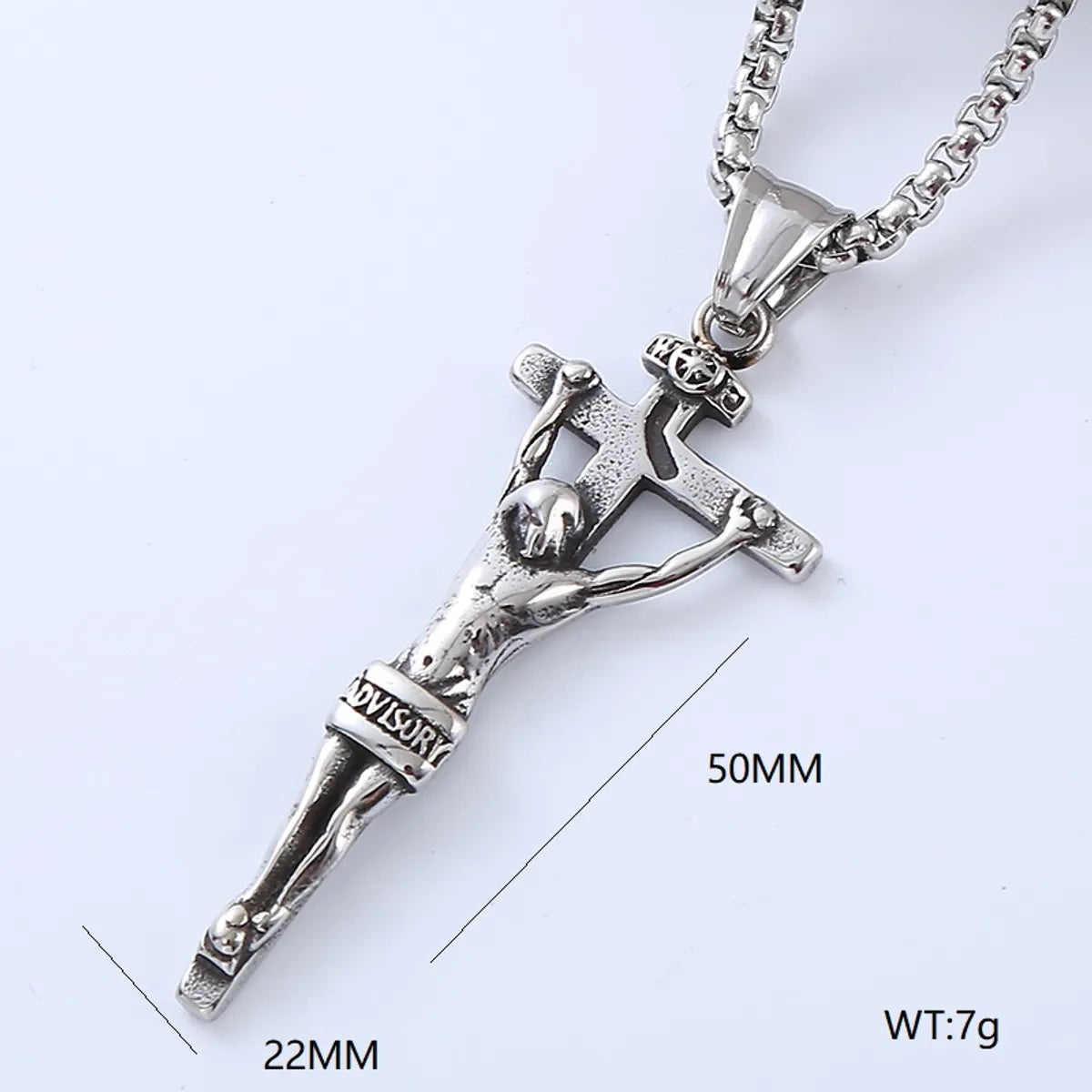 Cool Style Human Anchor Dragonfly 304 Stainless Steel No Inlaid Men'S Pendant Necklace Long Necklace