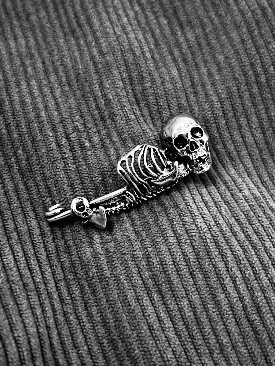 Cool Style Skull Alloy Plating Unisex Brooches