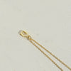 Copper 14K Gold Plated Simple Style Letter Copper Pendant Necklace