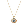 Copper 18K Gold Plated Casual Simple Style Inlay Eye Bee Zircon Pendant Necklace