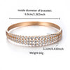 Copper 18K Gold Plated IG Style Lady Streetwear Plating Inlay Geometric Round Artificial Gemstones Bangle