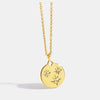 Copper 18K Gold Plated Simple Style Classic Style Plating Inlay Solid Color Zircon Pendant Necklace