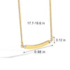 Copper 18K Gold Plated Simple Style Classic Style Plating Inlay Solid Color Zircon Pendant Necklace