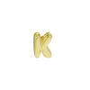 Copper 18K Gold Plated Simple Style Plating Letter Pendants