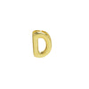 Copper 18K Gold Plated Simple Style Plating Letter Pendants