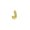 Copper 18K Gold Plated Simple Style Plating Letter Pendants