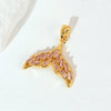 Copper Animal Zodiac Shape Minimalist Diamond Pendant Necklace And Earrings Accessories