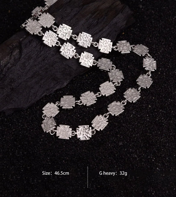 Copper Basic Modern Style Classic Style Square Bracelets Necklace