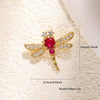 Copper Bee Butterfly Dragonfly Owl Dripping Oil Style Necklace Pendant Diy Accessories With Zircon Abalone Shellfish White Shellfish