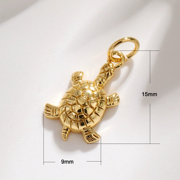 Copper Bee Butterfly Dragonfly Owl Dripping Oil Style Necklace Pendant Diy Accessories With Zircon Abalone Shellfish White Shellfish