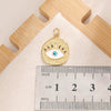 Copper Blue Eyes And Devil's Eye Inlay Jewelry Pendant And Bracelet Set