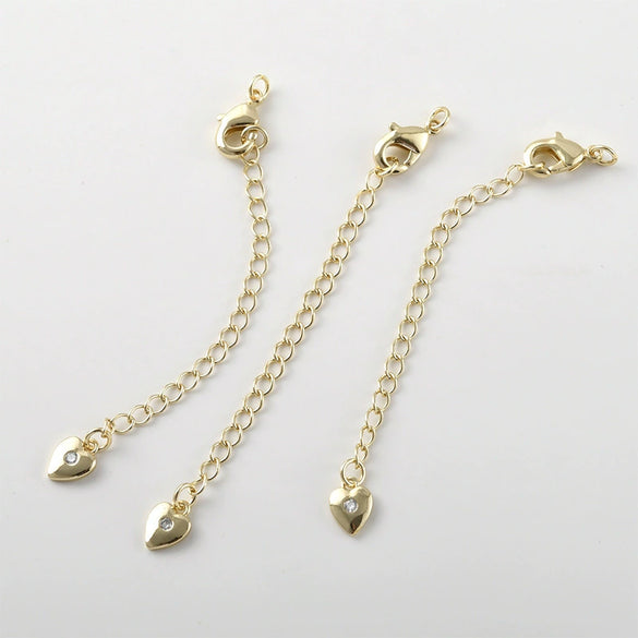 Copper Butterfly Starburst Lobster Clasp Tail Chain Long Chain Jewelry Accessories 14K Gold Electroplated