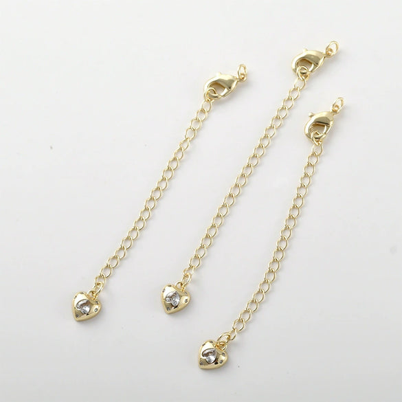 Copper Butterfly Starburst Lobster Clasp Tail Chain Long Chain Jewelry Accessories 14K Gold Electroplated