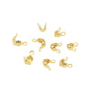 Copper Double Head Buckle And Positioning Bead Clip Buckle Diy Accessories Electroplated