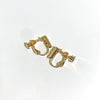 Copper Electroplated Female Adjustable Spiral Ear Clip And Ear Stud Converter For No Ear Holes Diy Design