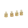 Copper Electroplated Geometric Zircon Carousel Box Jewelry Pendant Accessories