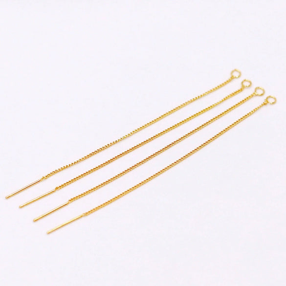 Copper Electroplated Gold Earrings Accessories