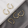Copper Electroplated Hand Made Ear Bone Clip Accessories For Non Pierced Ears