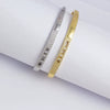 Copper Electroplating Simple Style Women's Diamond Bracelet