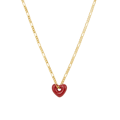 Copper Elegant Heart Shape Necklace