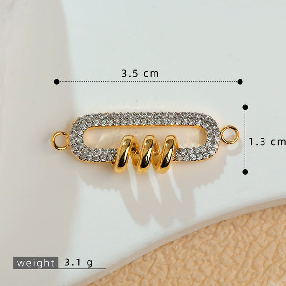 Copper Geometric Heart Fashion Jewelry Accessories With Electroplating For Women