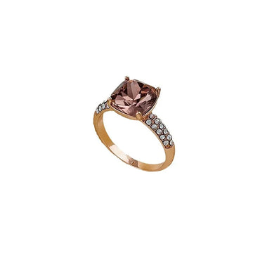 Copper Geometric Rings