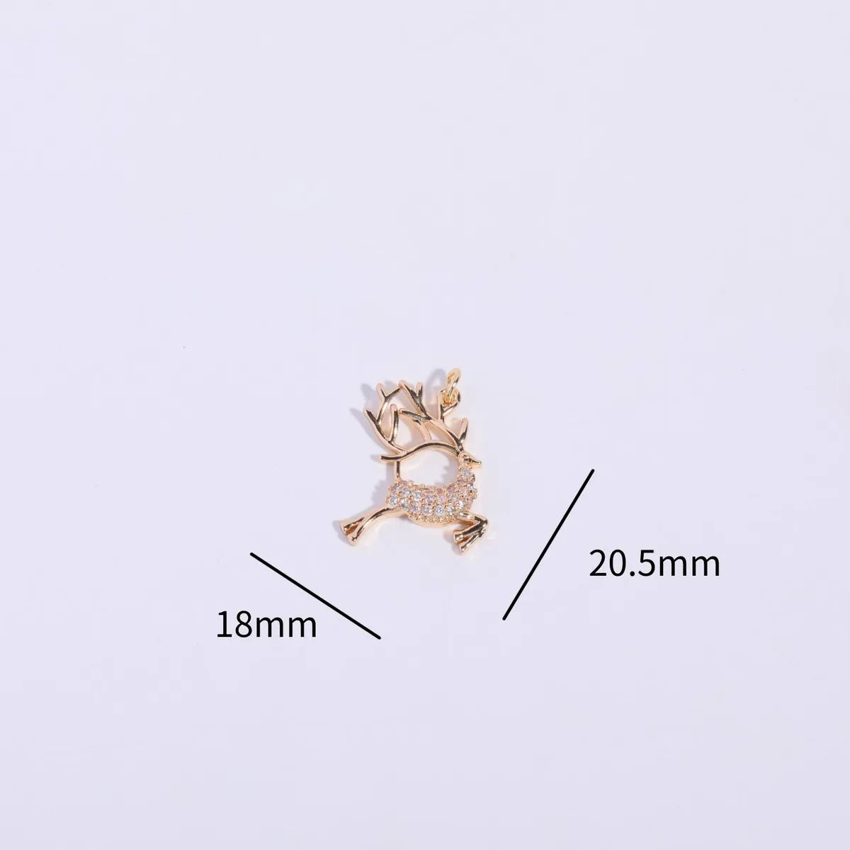 Wholesale Casual Cartoon Style Cute Rainbow Bear Heart Shape Copper Inlay Gold Plated Zircon