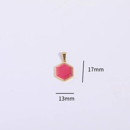 Wholesale Casual Cartoon Style Cute Rainbow Bear Heart Shape Copper Inlay Gold Plated Zircon