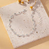 Copper Gold Plated Silver Plated Inlay Heart Shape Zircon Bracelets