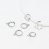 Copper Goldplated Handmade Circle Earring Accessories