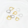 Copper Goldplated Handmade Circle Earring Accessories